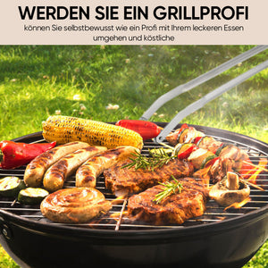 Zange zum Wenden von BBQ-Würstchen