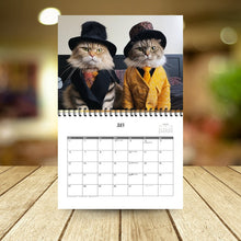 Laden Sie das Bild in den Galerie-Viewer, 2025 Stilvoller Katzenkalender/Geschenk für Katzenliebhaber
