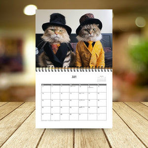 2025 Stilvoller Katzenkalender/Geschenk für Katzenliebhaber