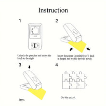 Laden Sie das Bild in den Galerie-Viewer, DIY-Puzzlestanzer zum Basteln - Perfekt für präzise Schnitte und kreative Projekte
