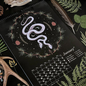 📅2023 Dark Forest Lunar Calendar ☘