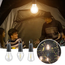 Laden Sie das Bild in den Galerie-Viewer, Retro Neues Outdoor Camping Typ-C-Lade-Glühbirnenlicht
