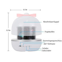 Laden Sie das Bild in den Galerie-Viewer, Kinder Sternprojektor Nachtlicht
