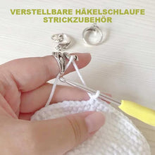 Laden Sie das Bild in den Galerie-Viewer, Engeliebe Verstellbare Häkelschlaufe Strickzubehör
